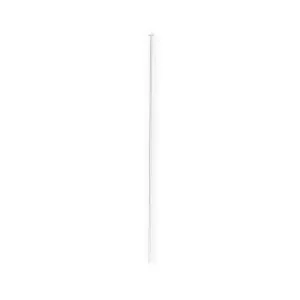 🔗 Head Pin with Flat Disc (Light, 0.4mm) in Sterling Silver
