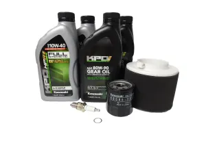 1997-2001 2003 Kawasaki Mule 550 KAF300C OEM Full Synthetic Service Kit KAW164