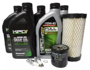 2018-2021 Kawasaki Mule 4000 Trans KAF620 OEM Full Synthetic Service Kit KAW169