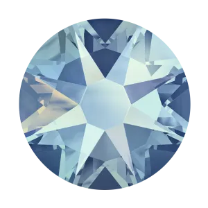 2038 & 2078 Swarovski Flatback Hotfix, Light Sapphire Shimmer (211 SHIM)