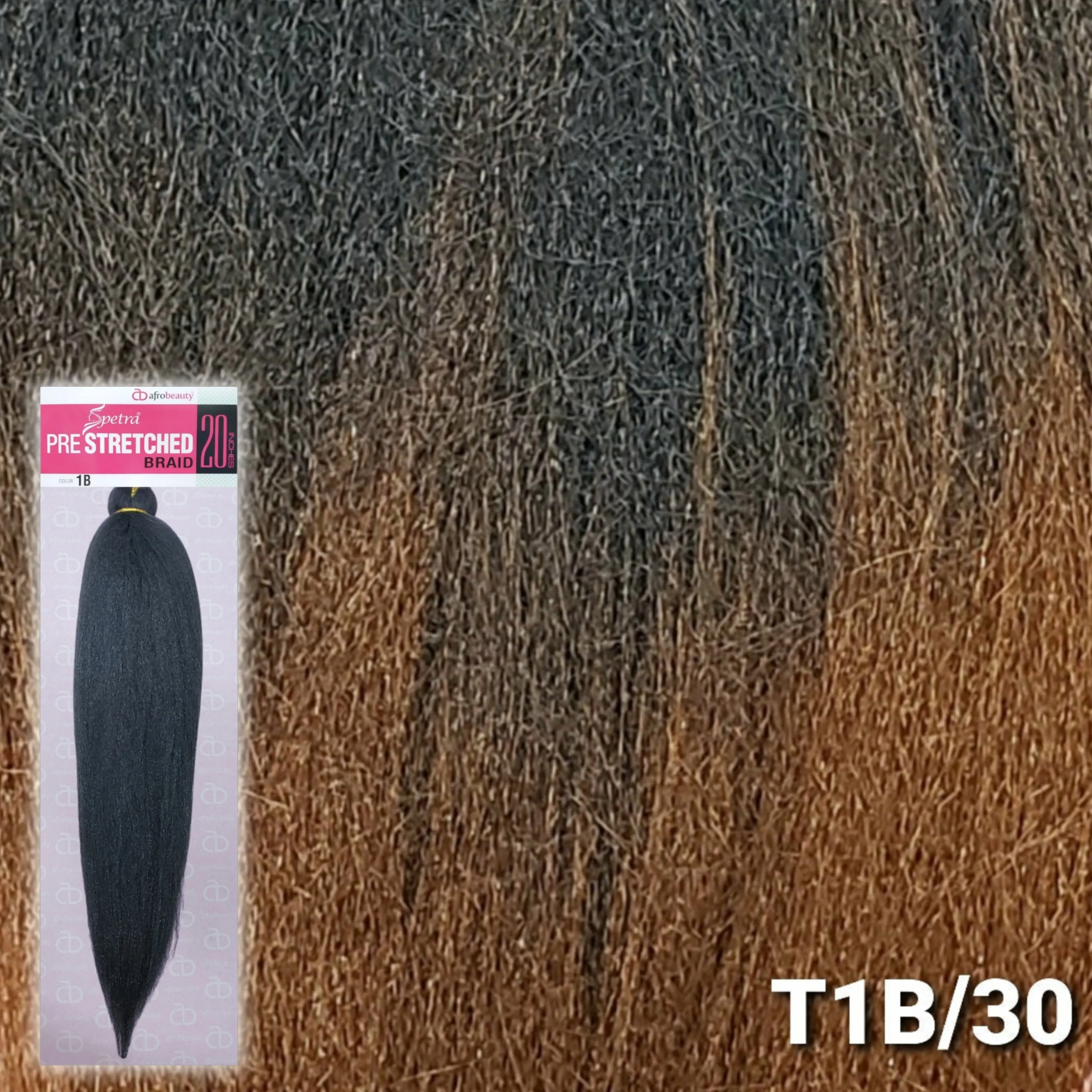 (20") AfroBeauty Spetra Pre-Stretched Braid