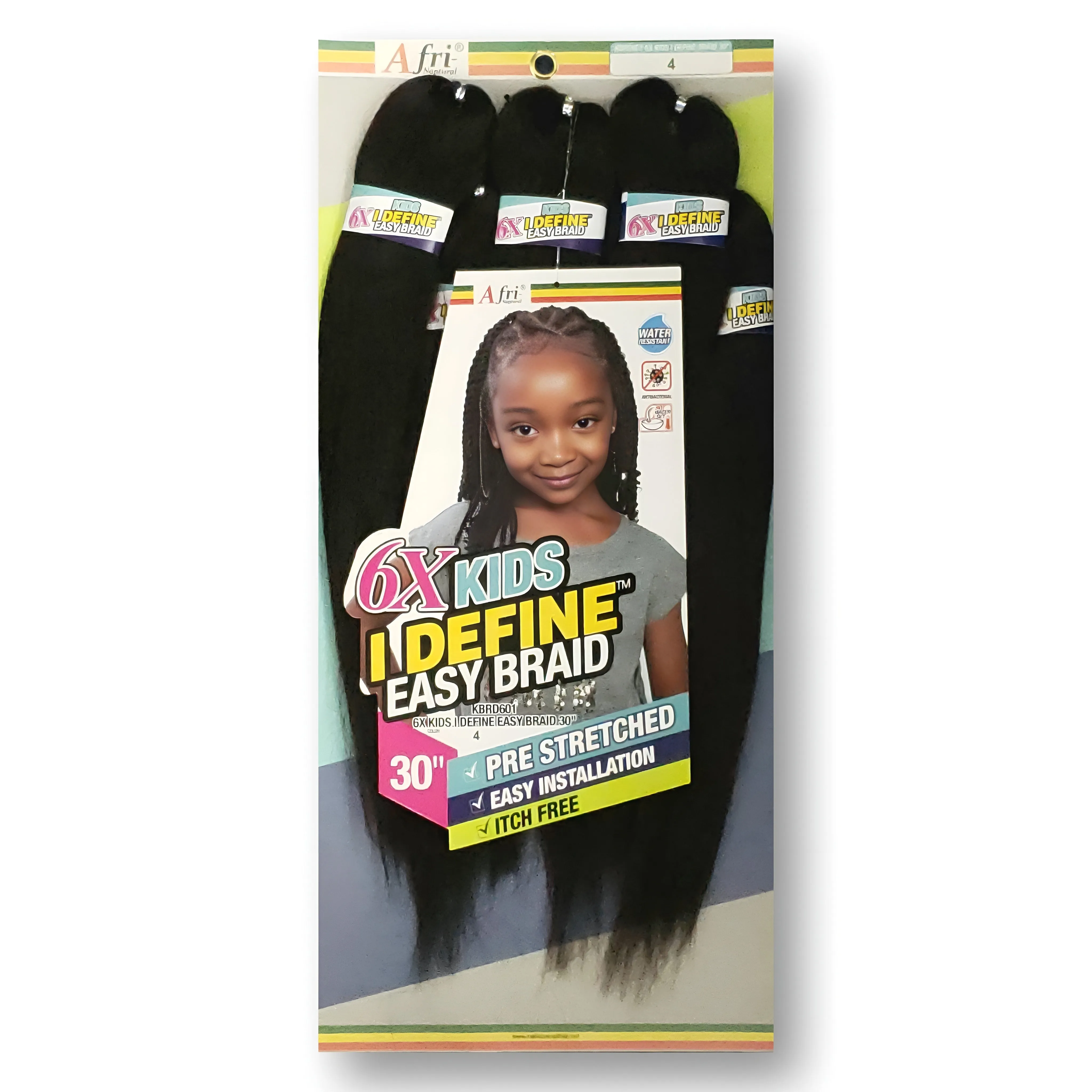 (30") Afri-Naptural 6x I Define Pre-Stretched Easy Braid