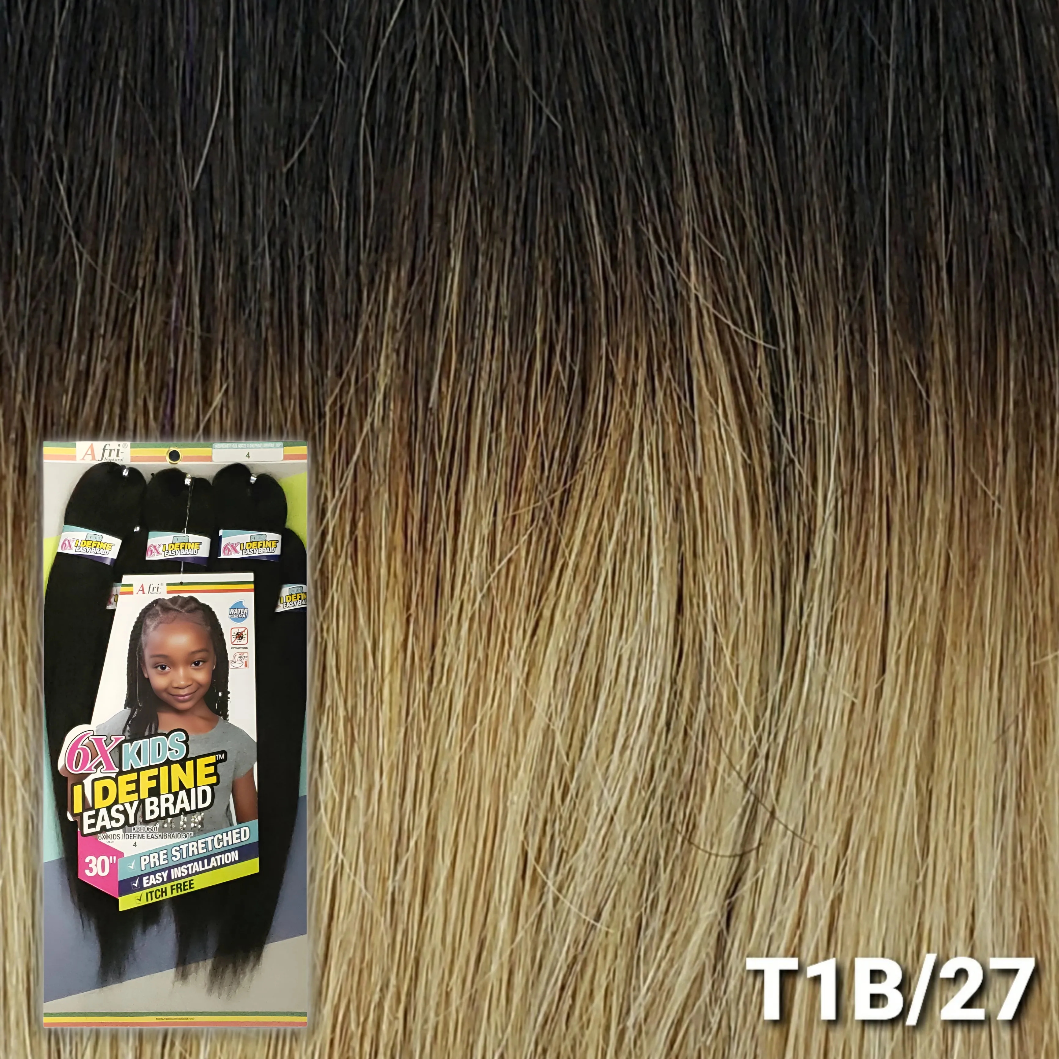 (30") Afri-Naptural 6x I Define Pre-Stretched Easy Braid