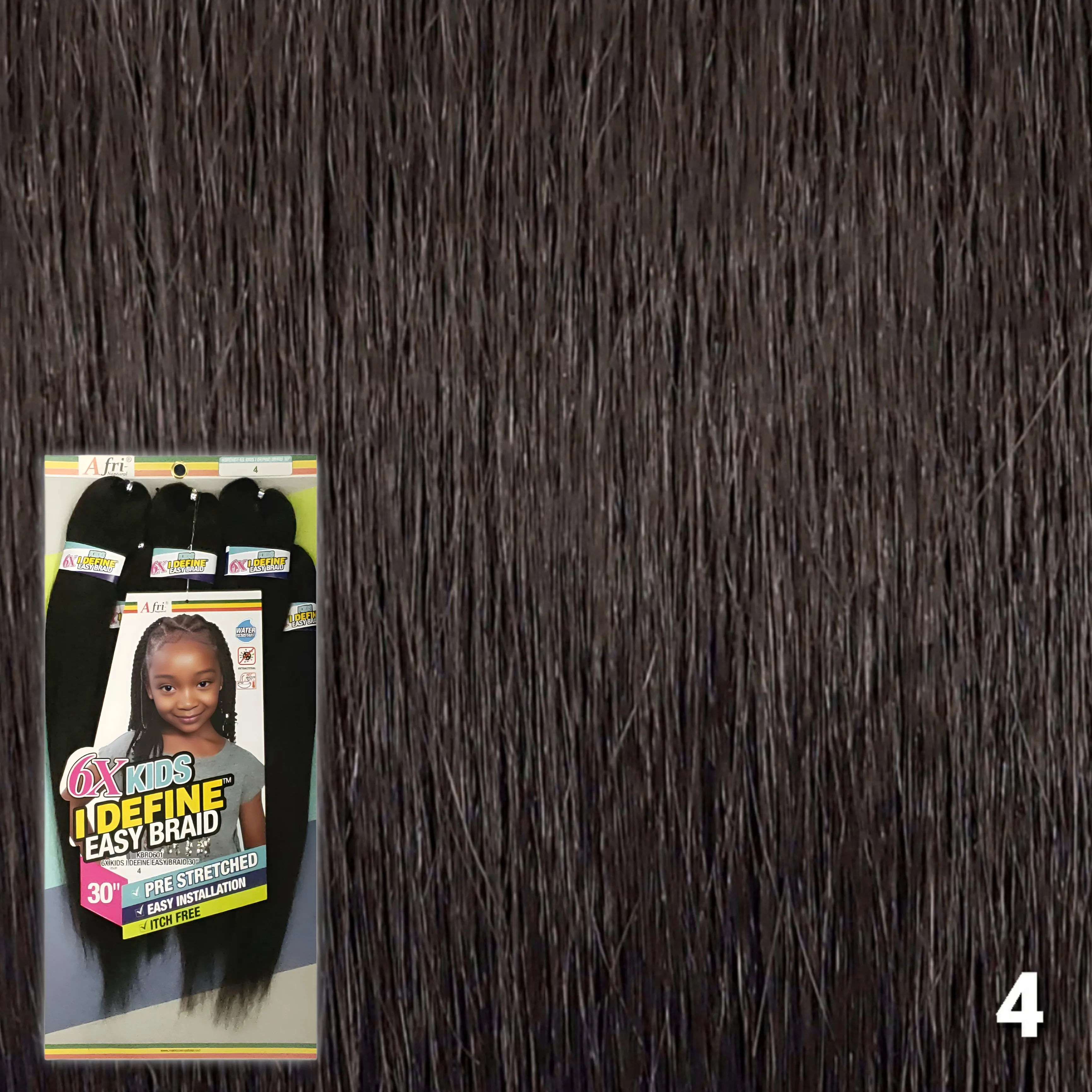 (30") Afri-Naptural 6x I Define Pre-Stretched Easy Braid