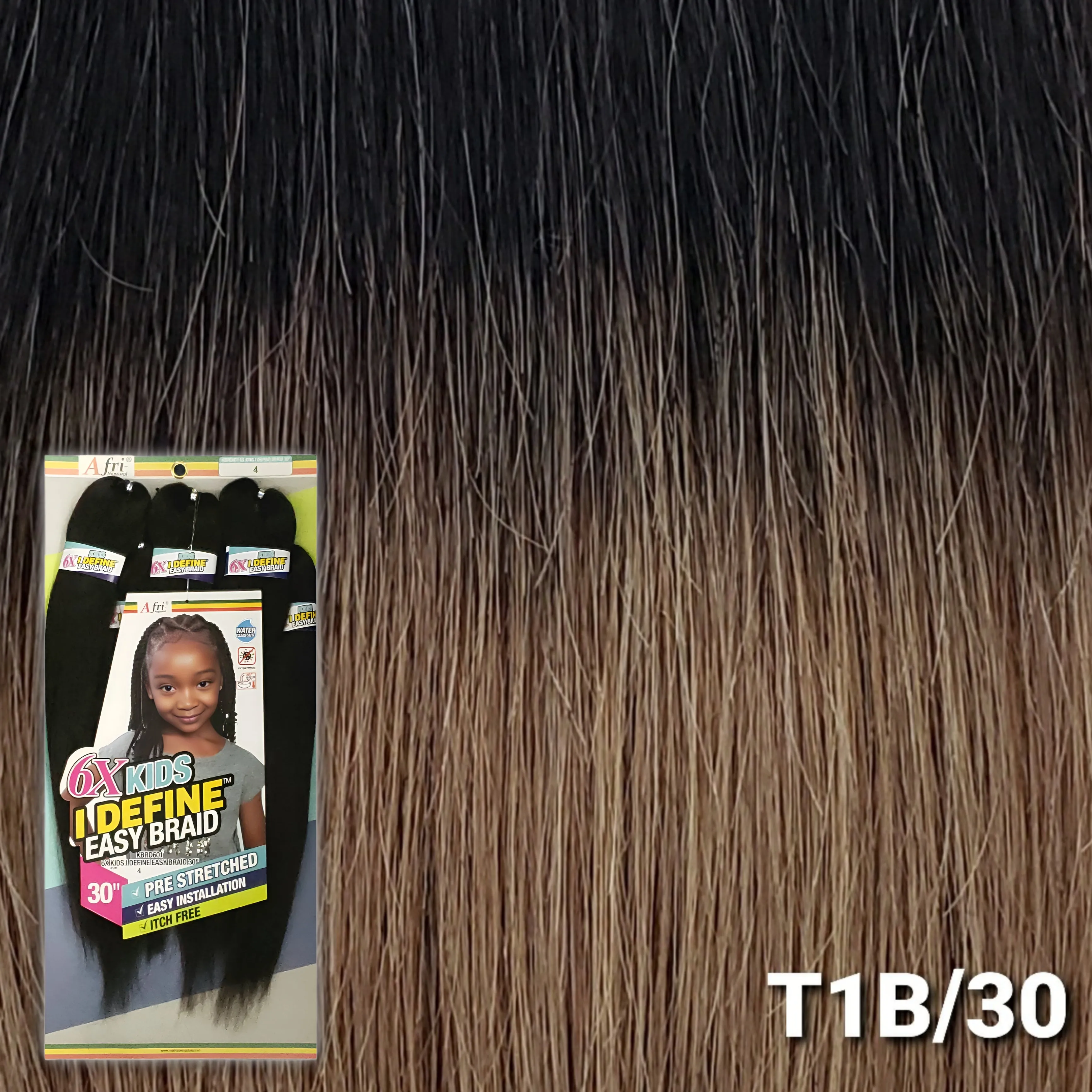 (30") Afri-Naptural 6x I Define Pre-Stretched Easy Braid