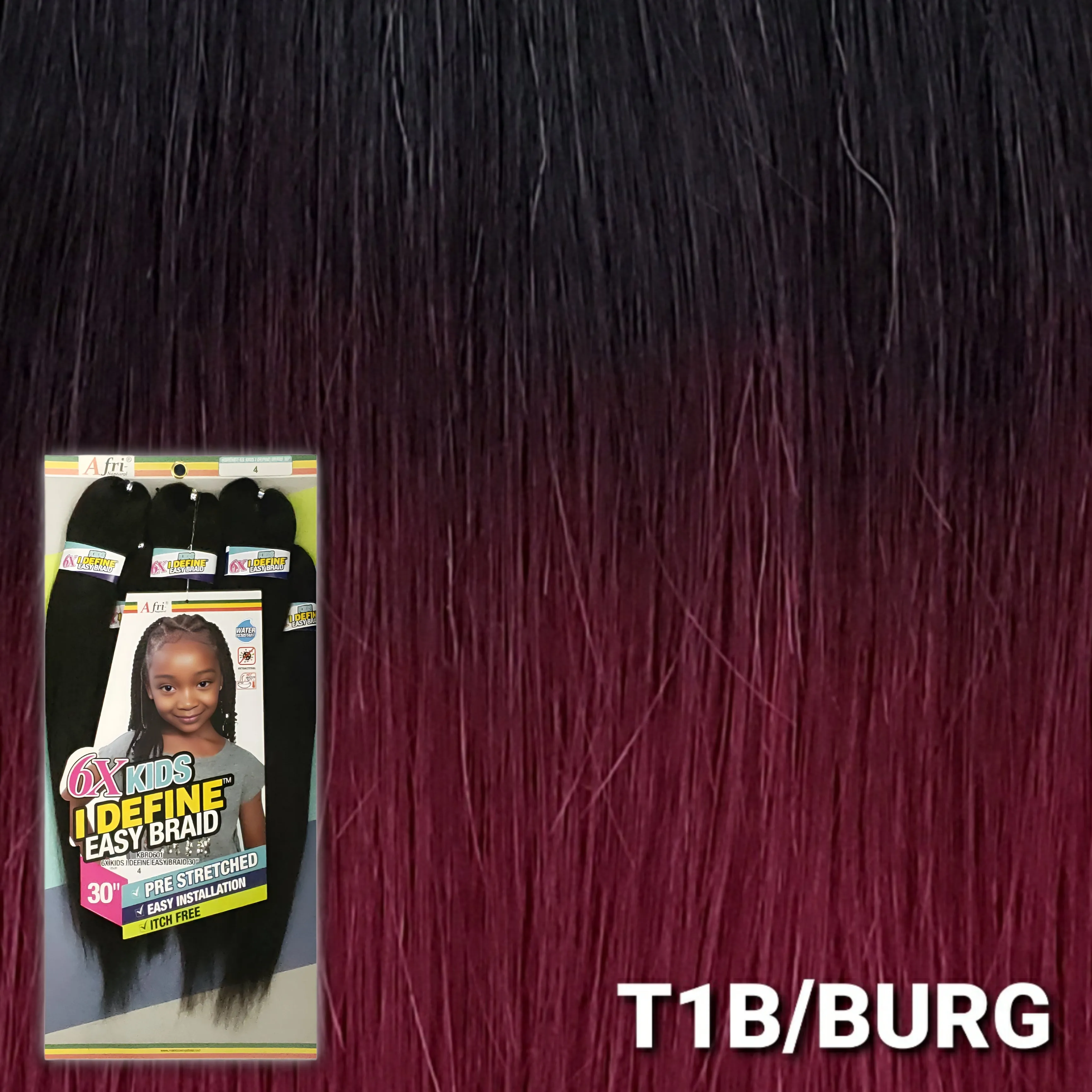 (30") Afri-Naptural 6x I Define Pre-Stretched Easy Braid