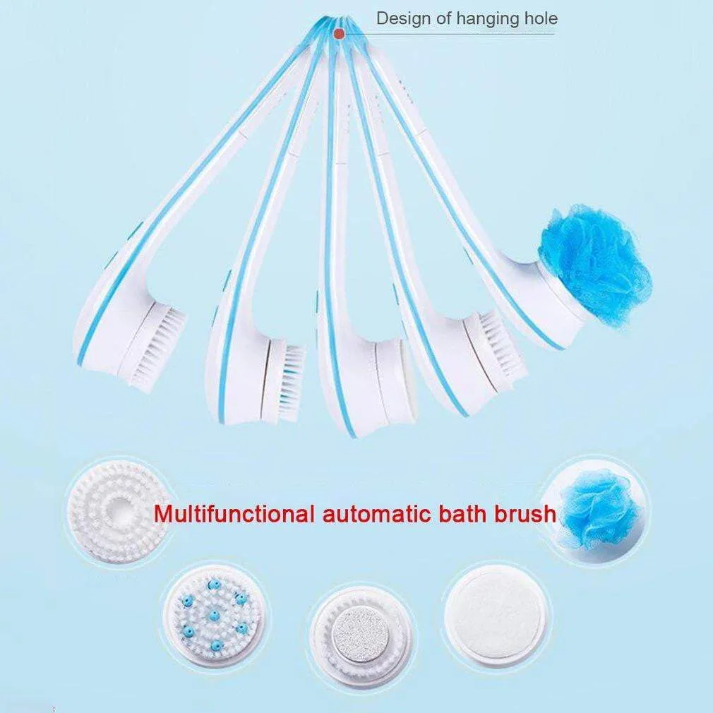 5 In 1 Electric Spin Spa Body Clean Brush