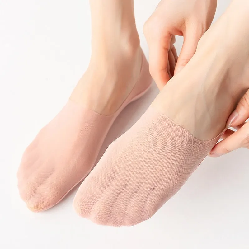 5 Pairs Thin No Show Socks
