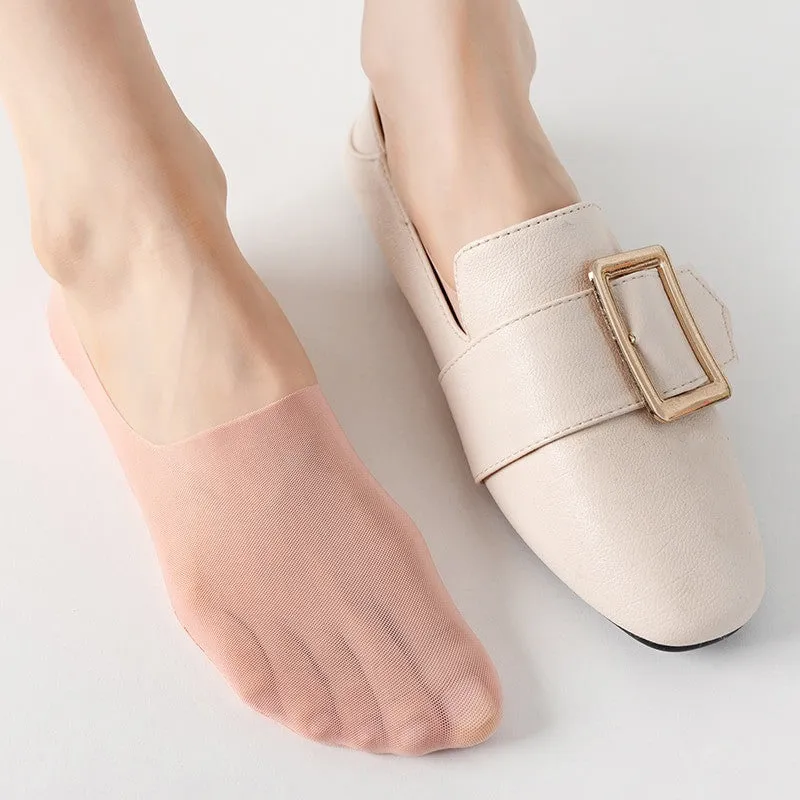 5 Pairs Thin No Show Socks