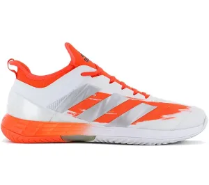 adidas Adizero Ubersonic 4 Allcourt - Herren Tennis Schuhe Weiß-Rot FZ4882