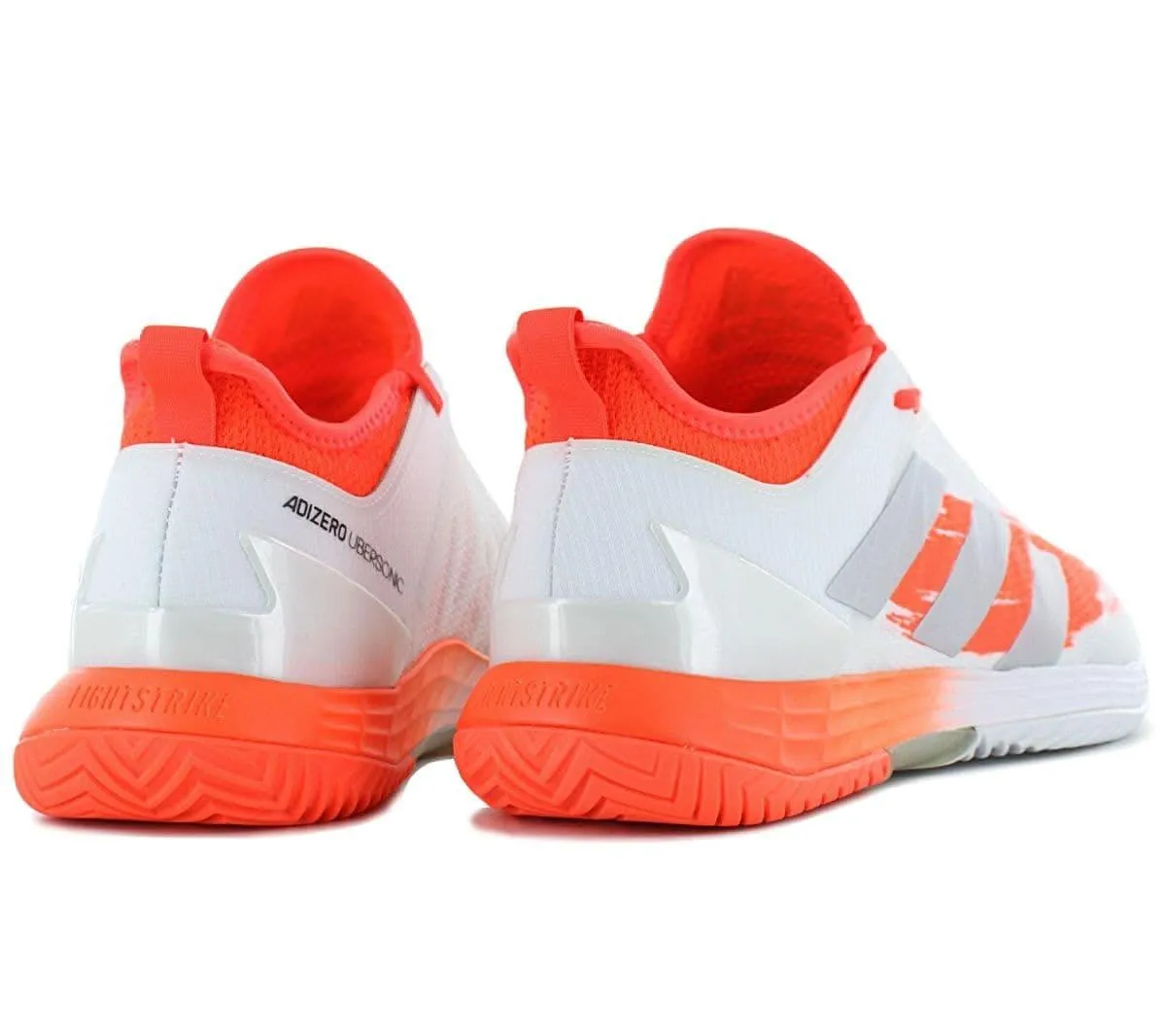 adidas Adizero Ubersonic 4 Allcourt - Herren Tennis Schuhe Weiß-Rot FZ4882