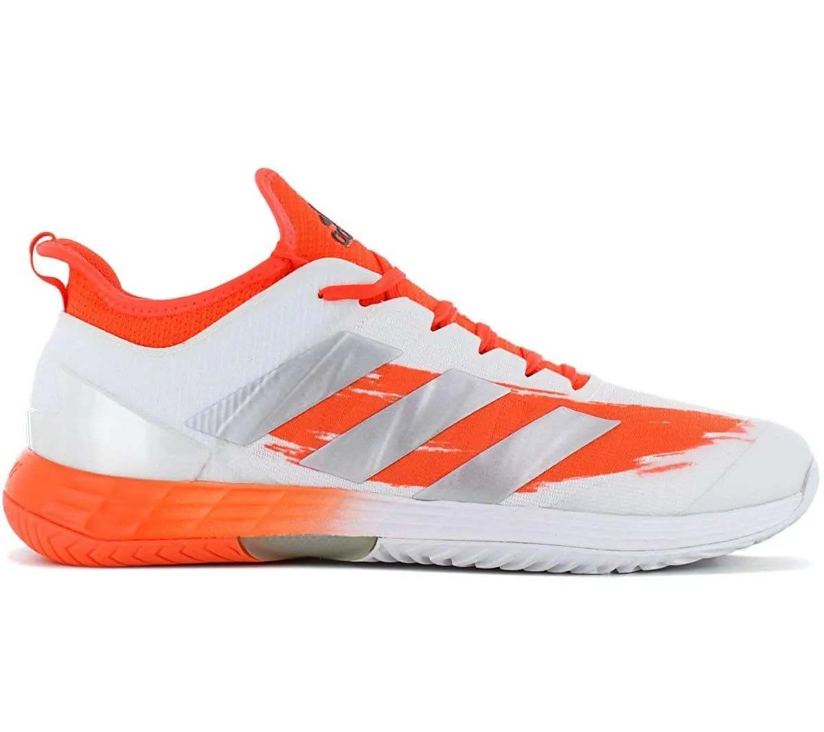 adidas Adizero Ubersonic 4 Allcourt - Herren Tennis Schuhe Weiß-Rot FZ4882