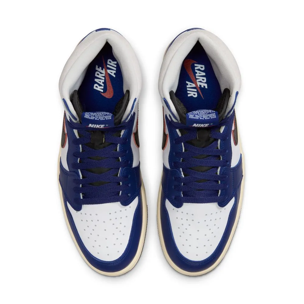 Air Jordan 1 High OG "Rare Air" Men's Shoes 'White/Black/Blue'