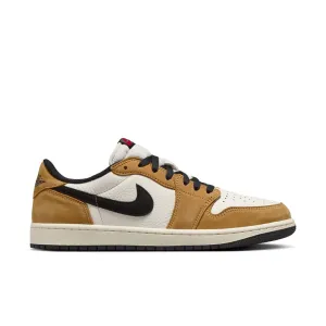 Air Jordan 1 Low OG Men's Shoes 'Sail/Black/Golden Harvest'