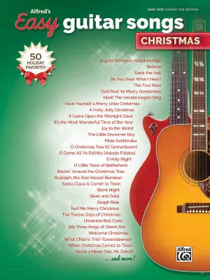 Alfred Easy Guitar Songs Christmas