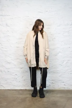 Amici by Baci Long Bomber Jacket