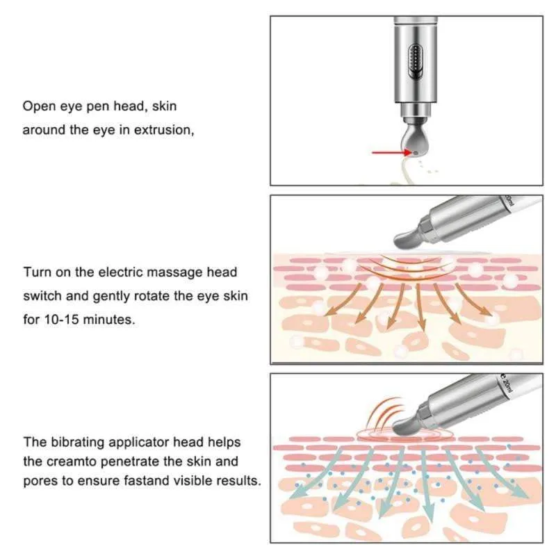 Anti-wrinkle Electric Massaging Cream