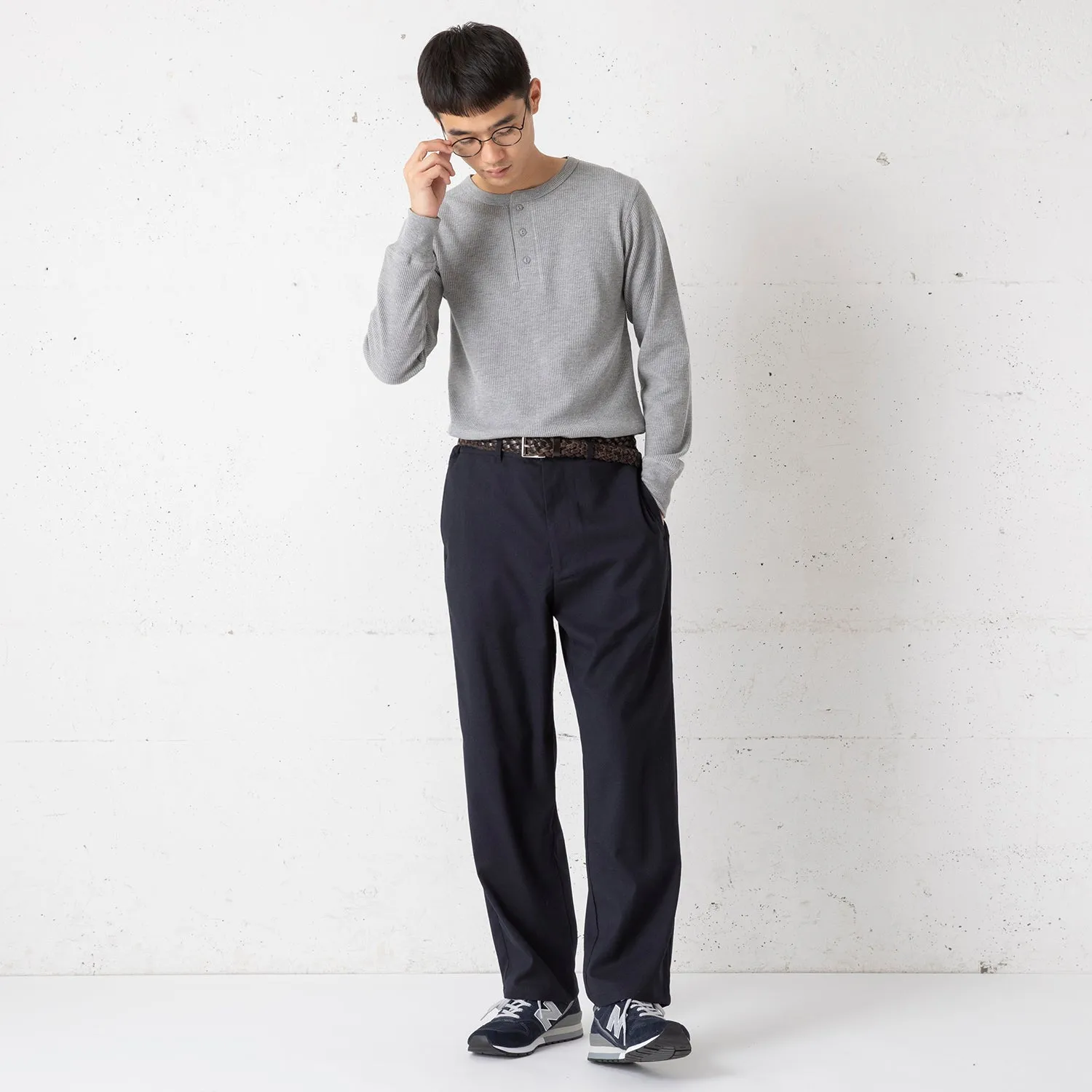 ARCH&LINE | アーチアンドライン　FLANNEL EASY  PANTS