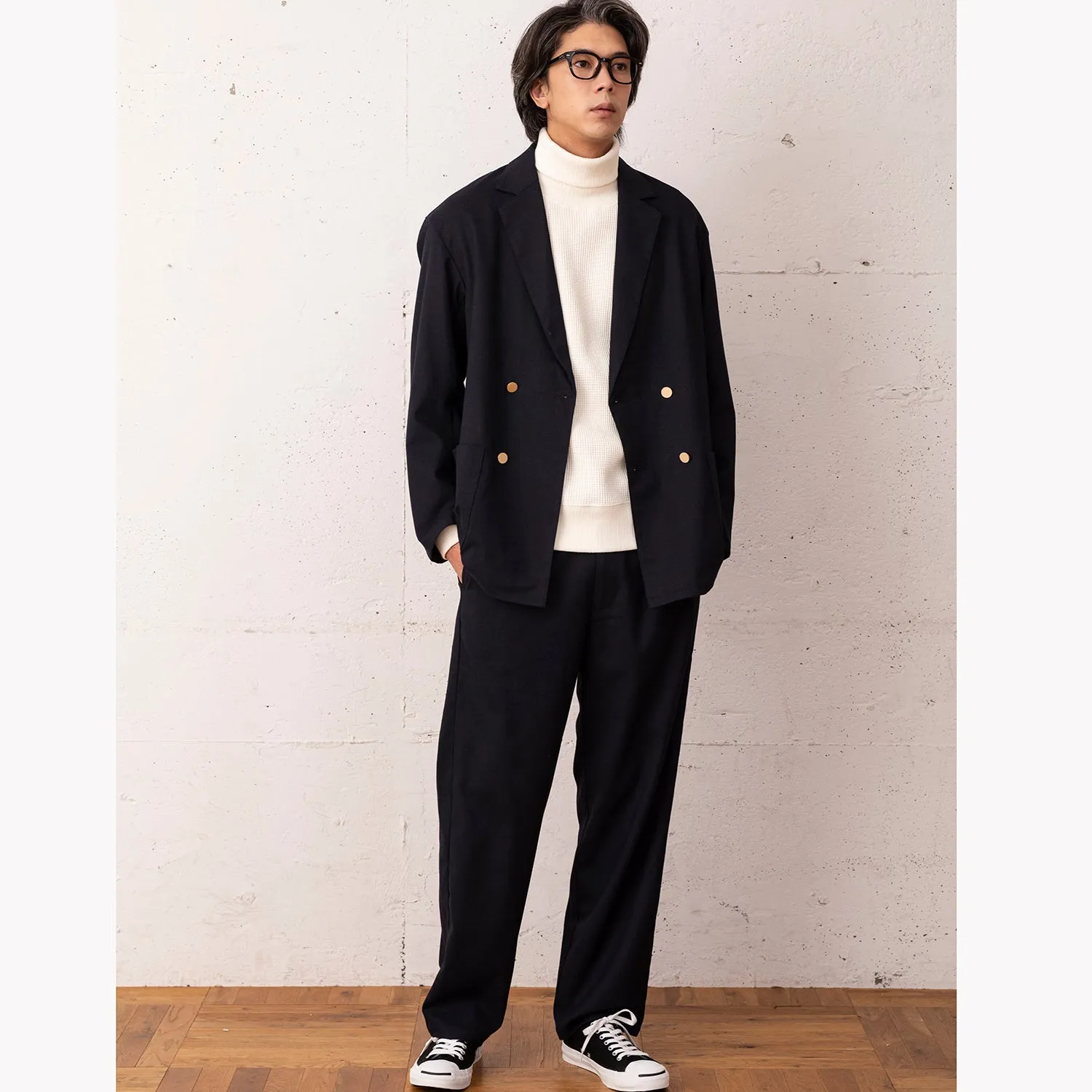 ARCH&LINE | アーチアンドライン　FLANNEL EASY  PANTS
