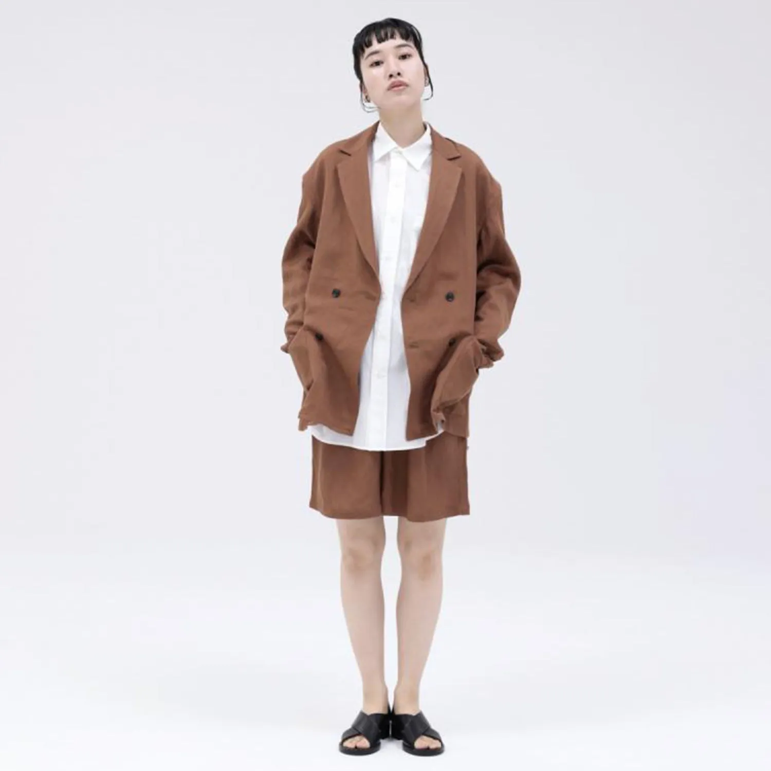 ARCH&LINE | アーチアンドライン　LINEN/RAYON EASY JACKET