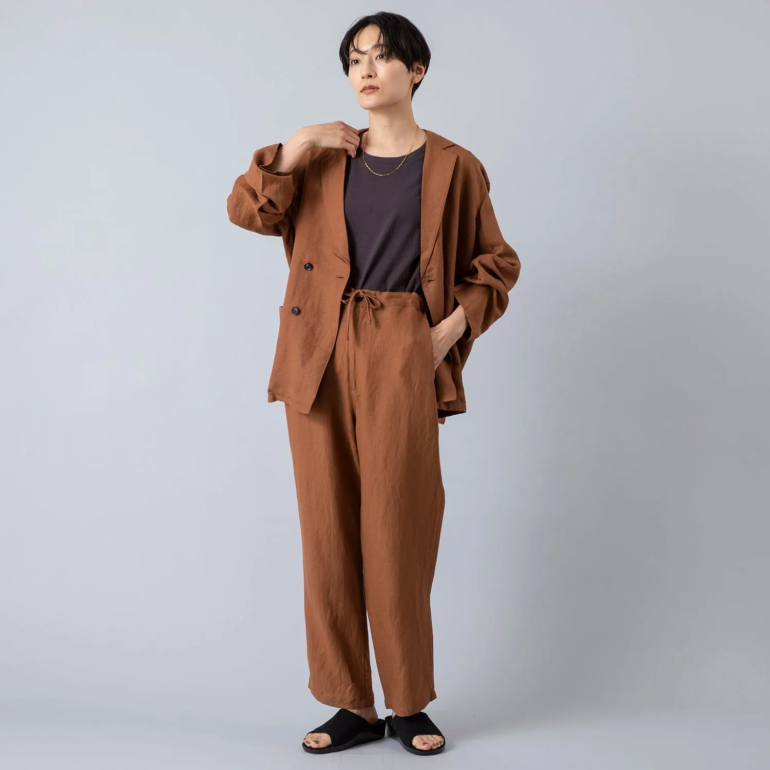 ARCH&LINE | アーチアンドライン　LINEN/RAYON EASY JACKET