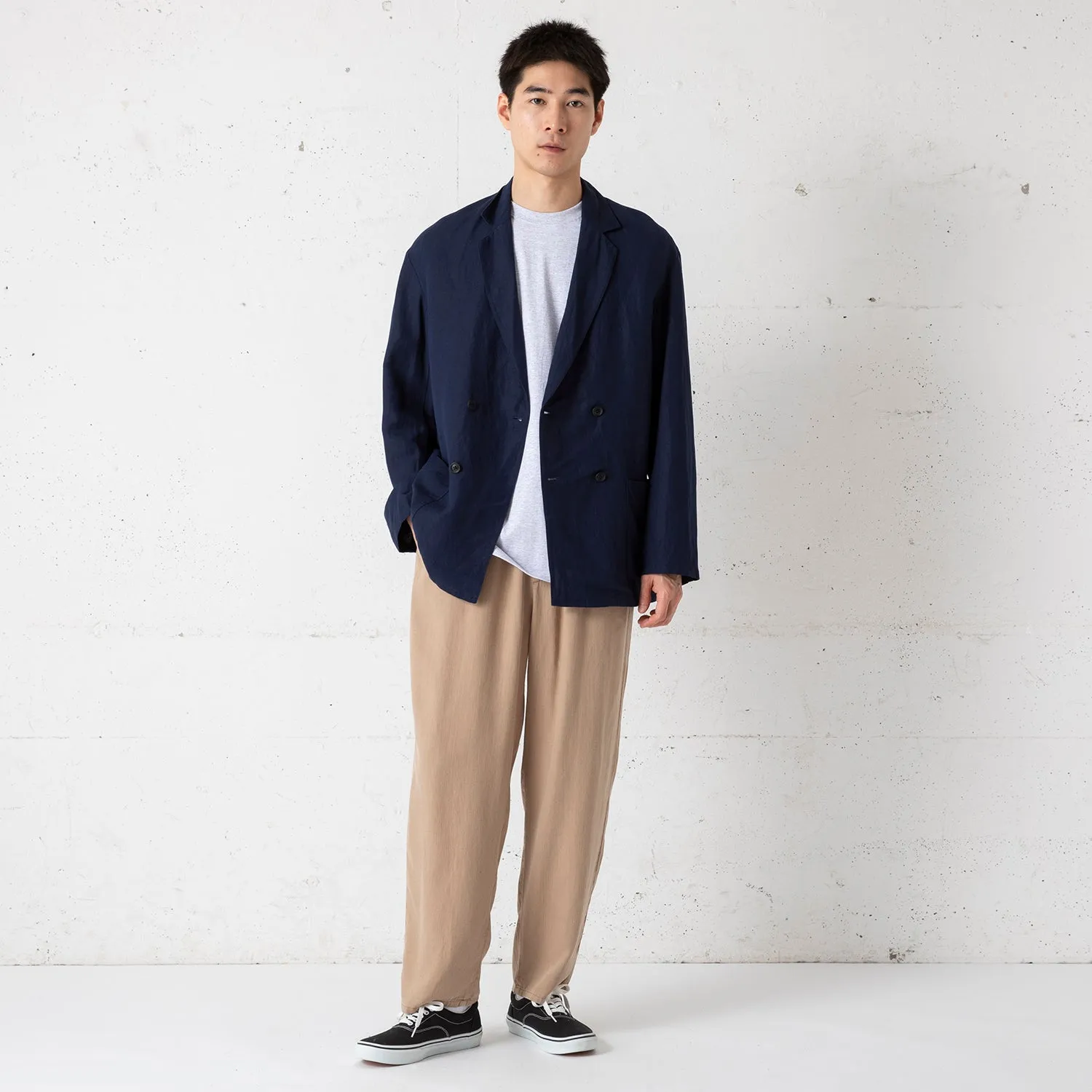 ARCH&LINE | アーチアンドライン　LINEN/RAYON EASY JACKET