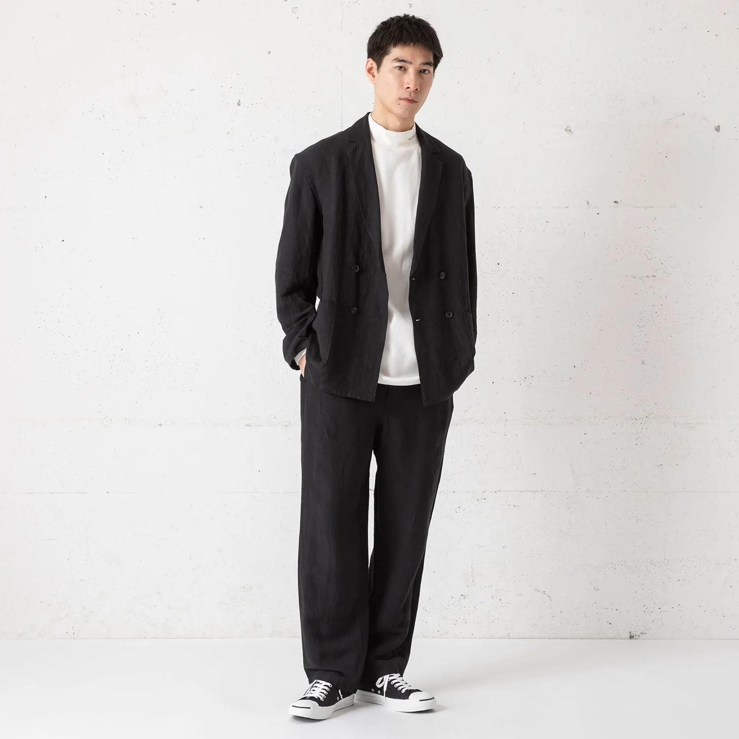 ARCH&LINE | アーチアンドライン　LINEN/RAYON EASY JACKET
