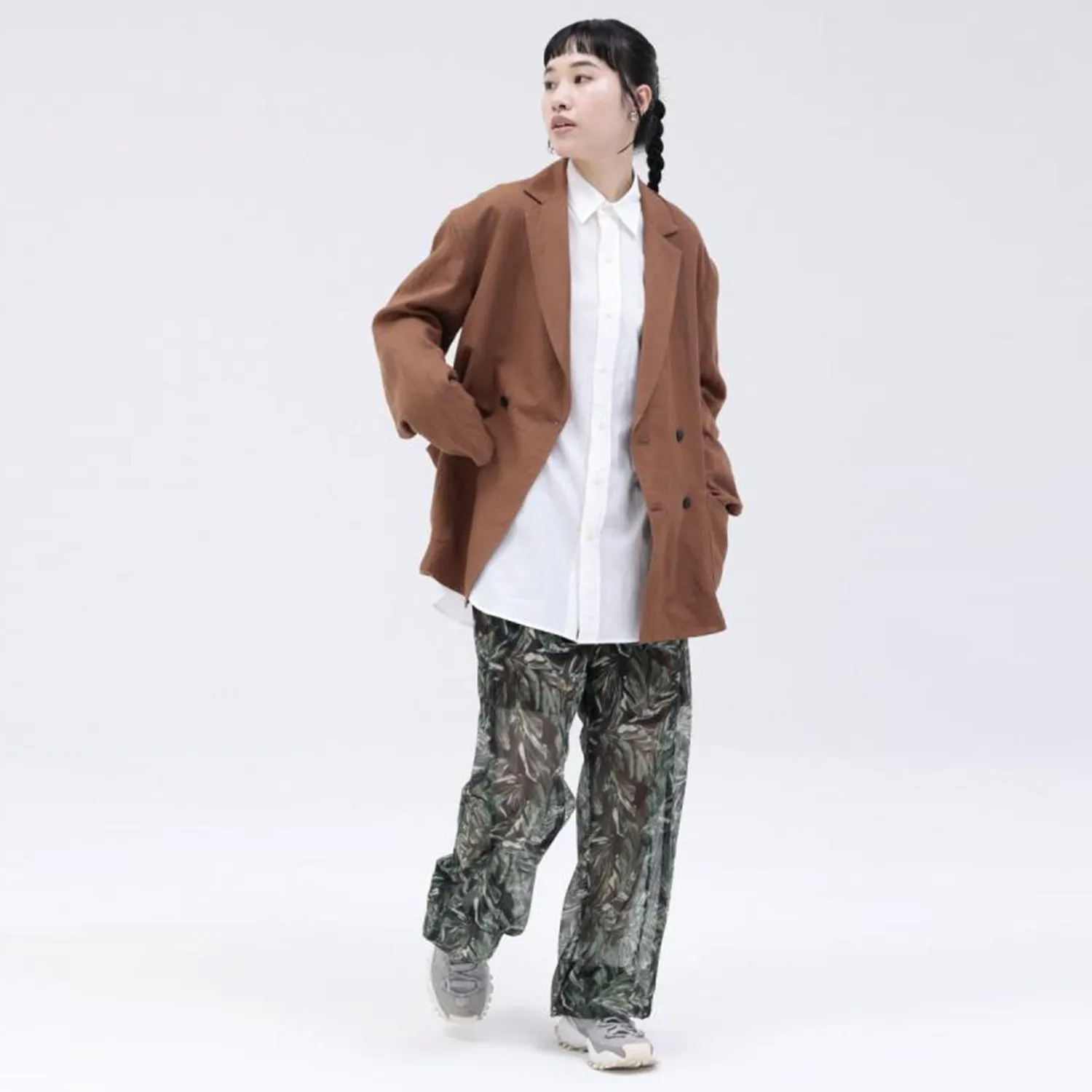 ARCH&LINE | アーチアンドライン　LINEN/RAYON EASY JACKET