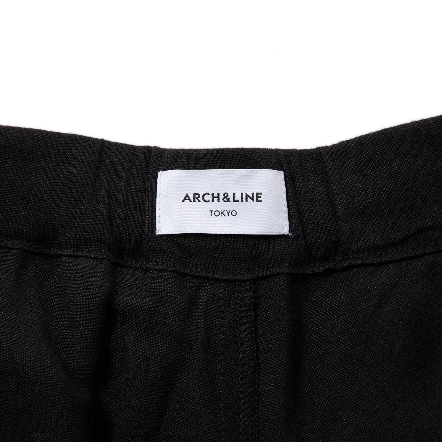 ARCH&LINE | アーチアンドライン　LINEN/RAYON EASY PANTS