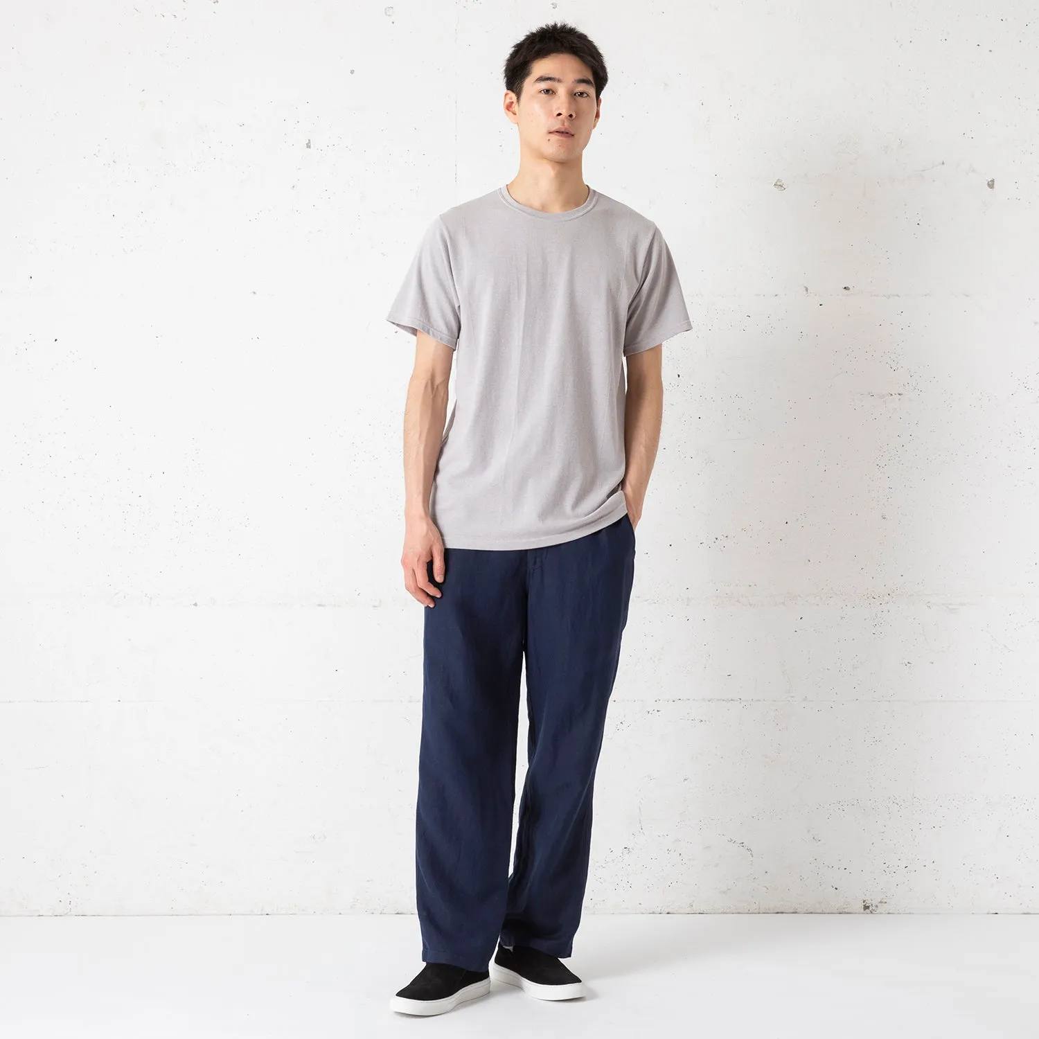 ARCH&LINE | アーチアンドライン　LINEN/RAYON EASY PANTS