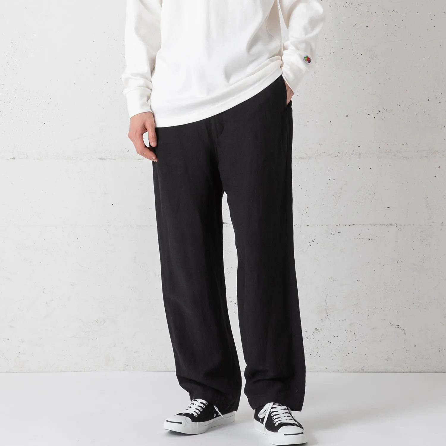 ARCH&LINE | アーチアンドライン　LINEN/RAYON EASY PANTS