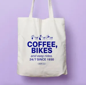 Beutel "Coffee, Bikes and easy rides"