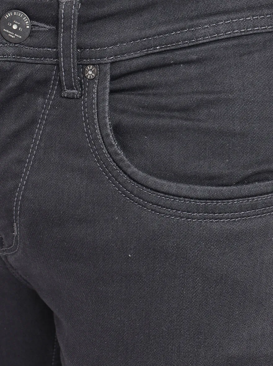 Black Washed Slim Fit Jeans | JadeBlue