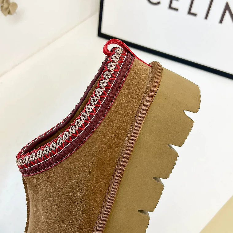 BOHEMIAN THICK-SOLED BOOTS 5855