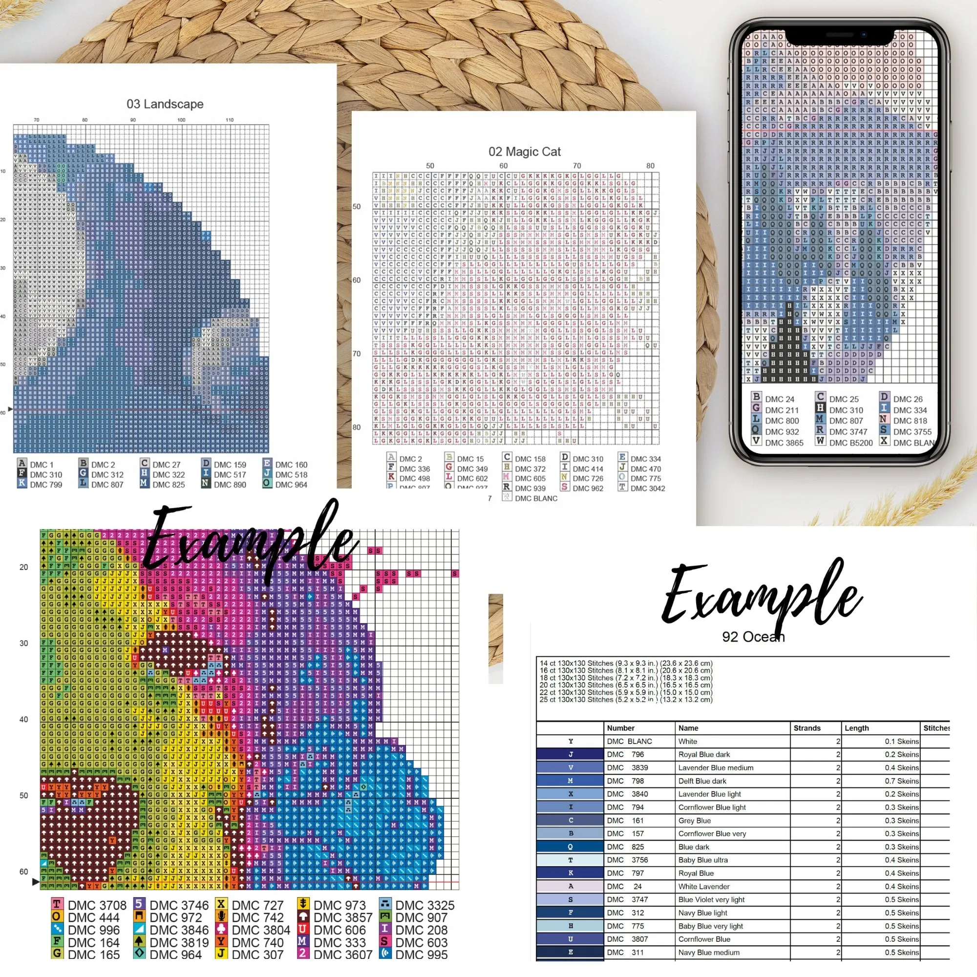 Book Reader Cross Stitch Pattern #673