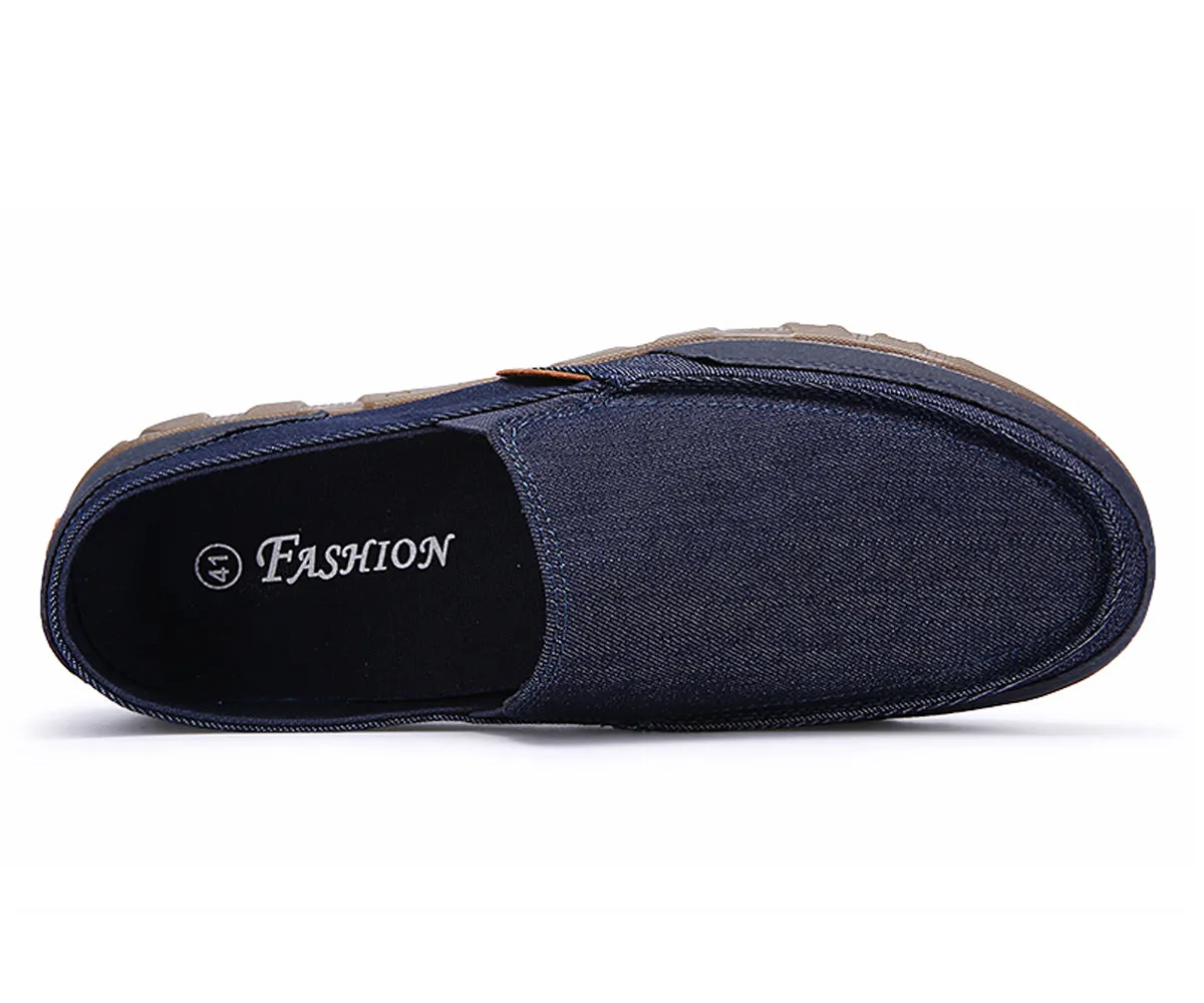 Casual Driving Loafers Slip on Canvas Shoes for Men | runandup
