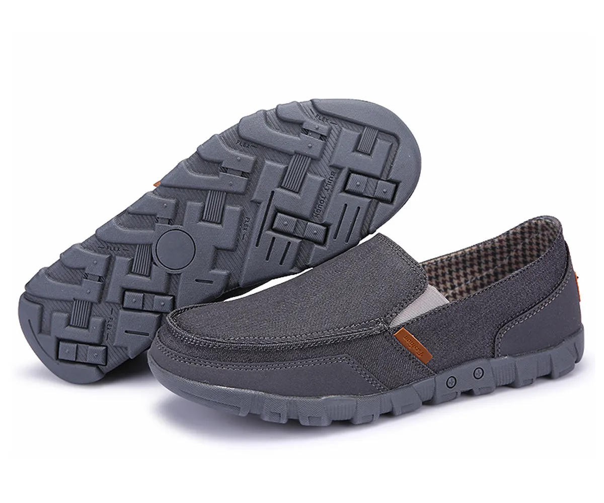 Casual Driving Loafers Slip on Canvas Shoes for Men | runandup