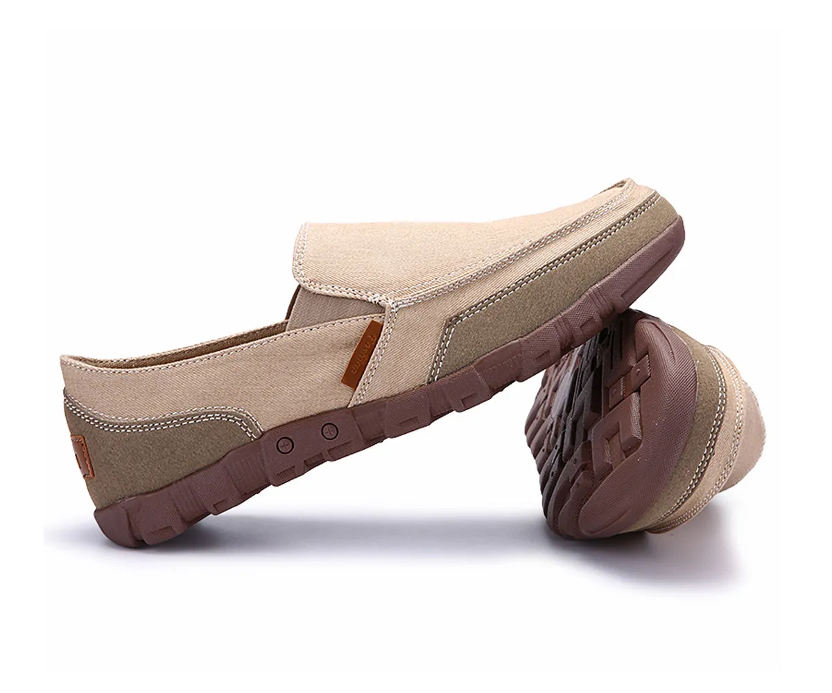 Casual Driving Loafers Slip on Canvas Shoes for Men | runandup
