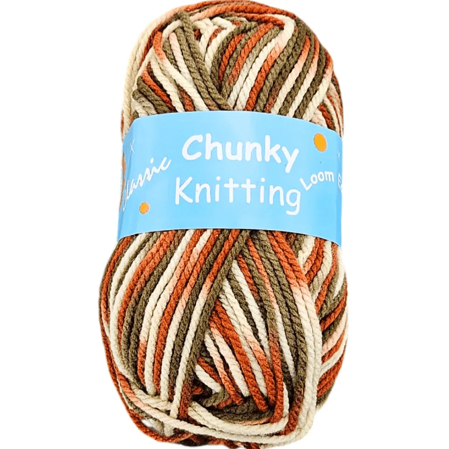 Chunky Knitting Wool Loom Easy 100g