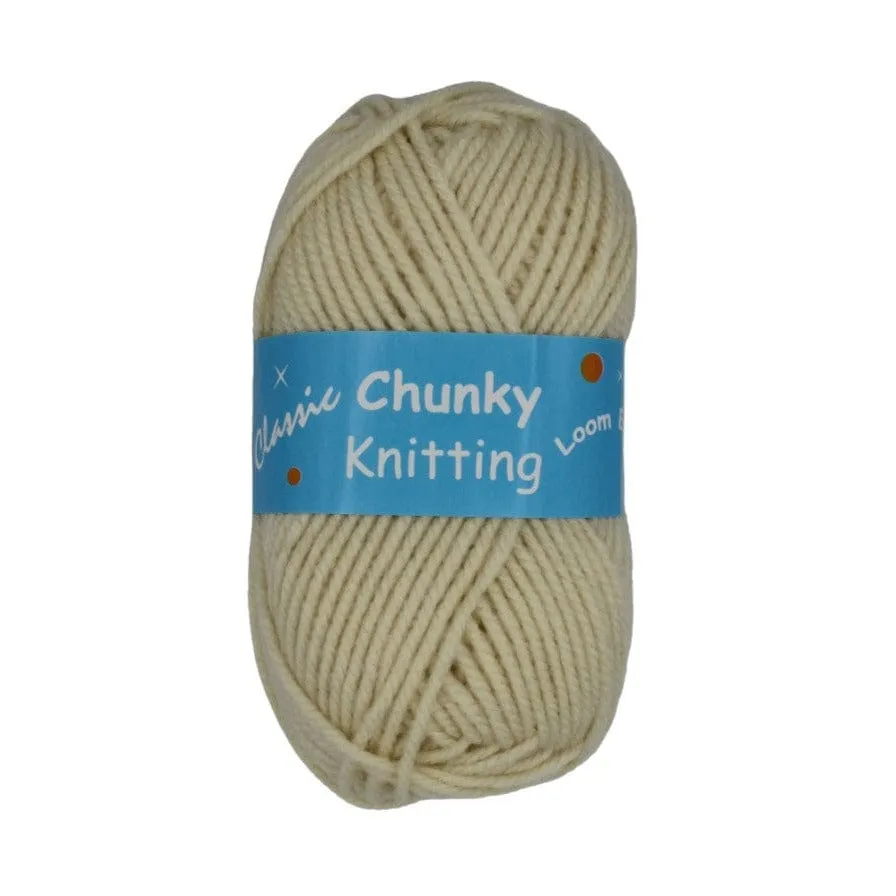 Chunky Knitting Wool Loom Easy 100g
