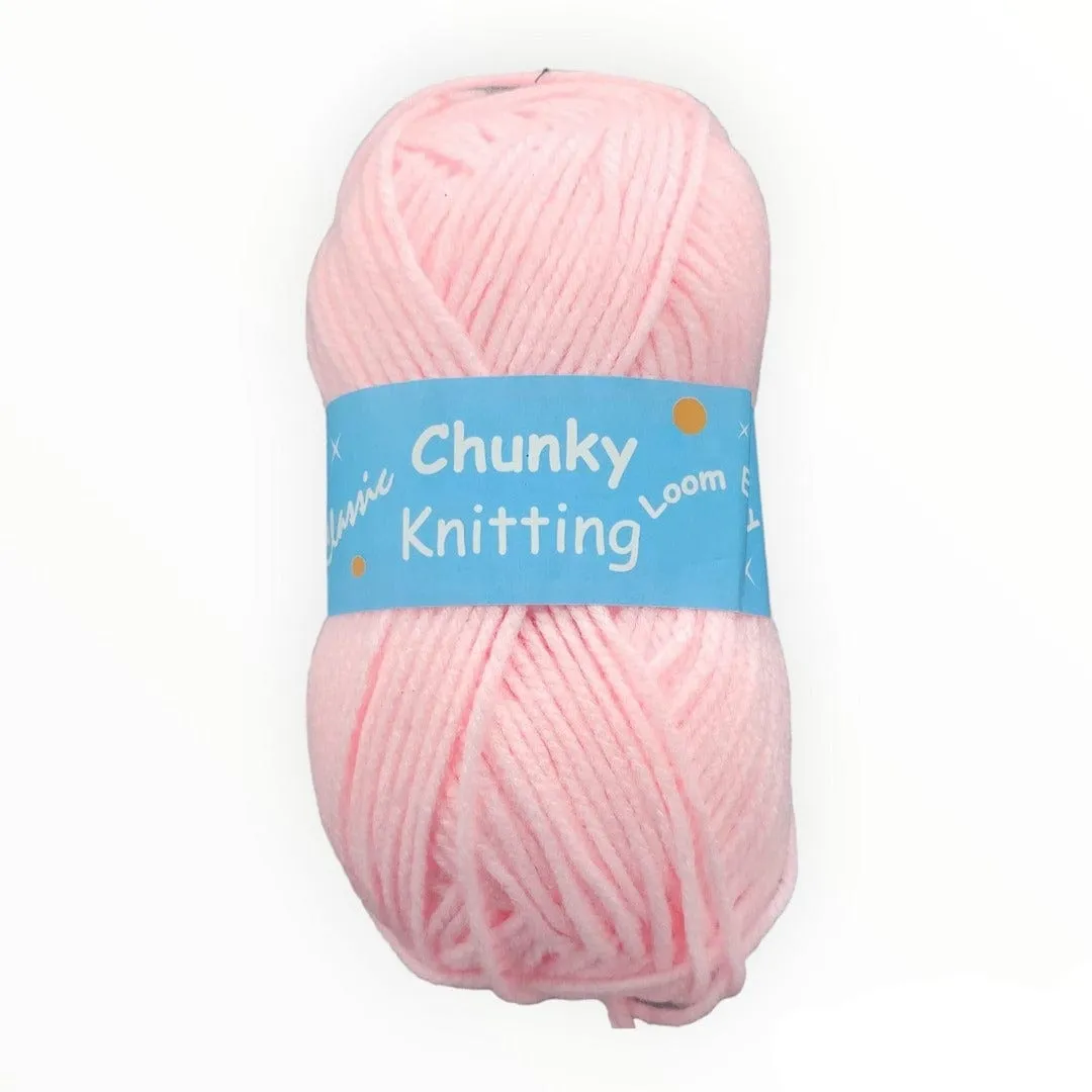 Chunky Knitting Wool Loom Easy 100g