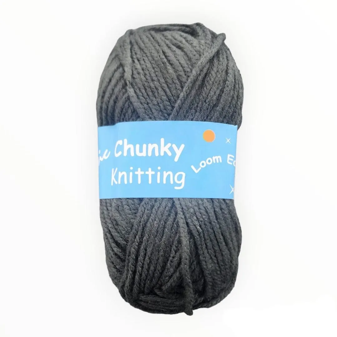 Chunky Knitting Wool Loom Easy 100g