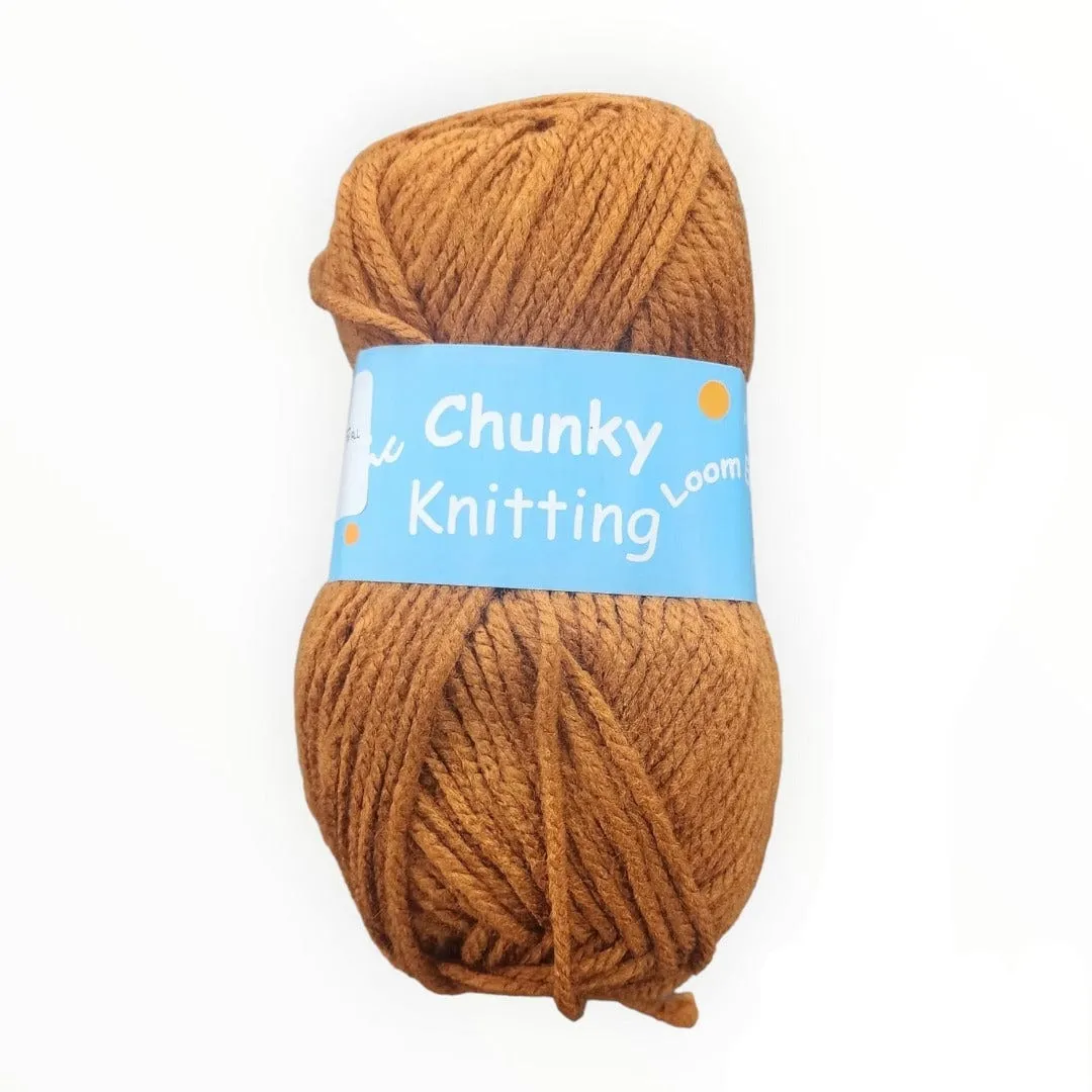 Chunky Knitting Wool Loom Easy 100g