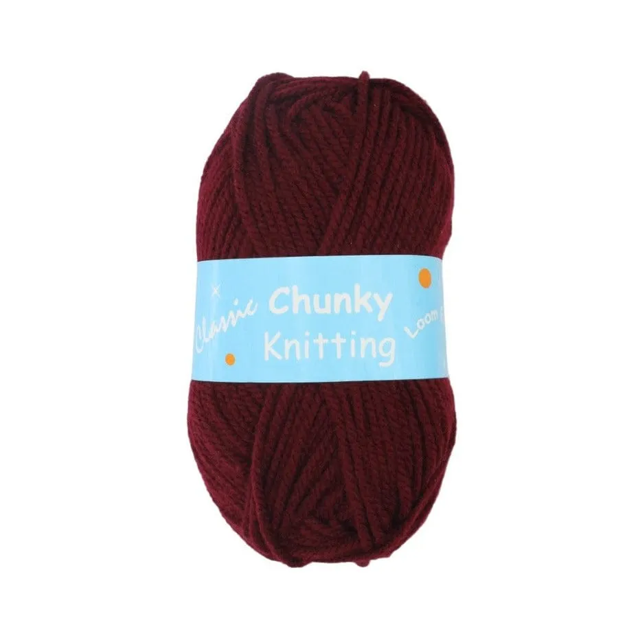 Chunky Knitting Wool Loom Easy 100g
