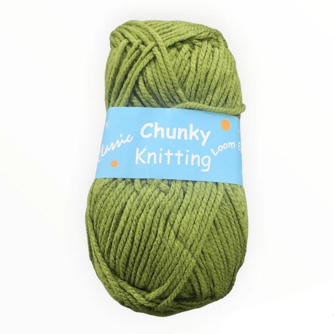 Chunky Knitting Wool Loom Easy 100g