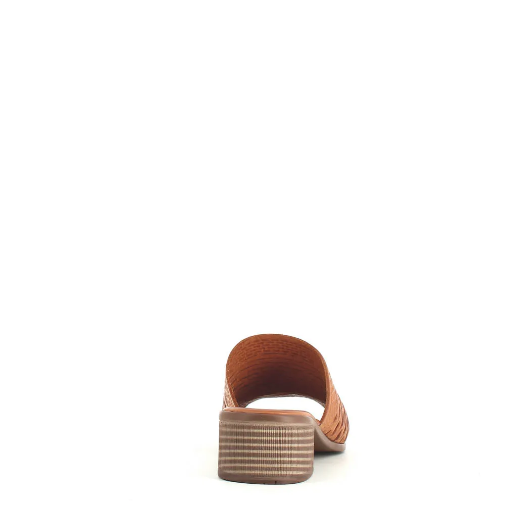 Cinders Edit Trellis Mule Tan