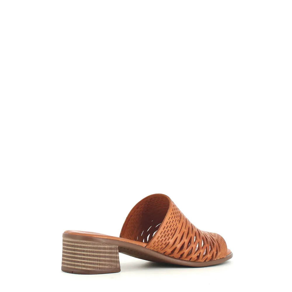 Cinders Edit Trellis Mule Tan