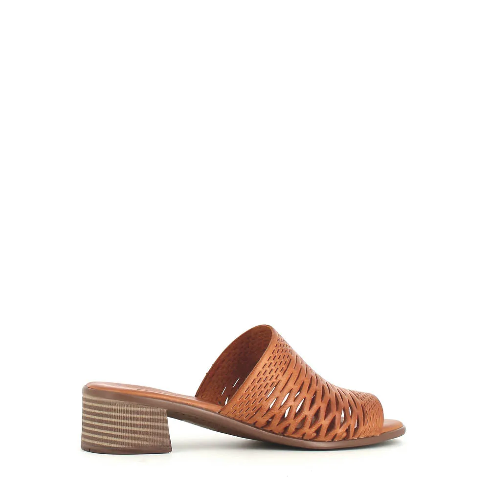 Cinders Edit Trellis Mule Tan