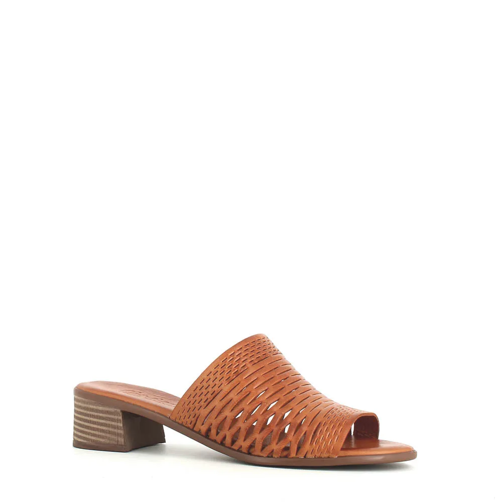Cinders Edit Trellis Mule Tan