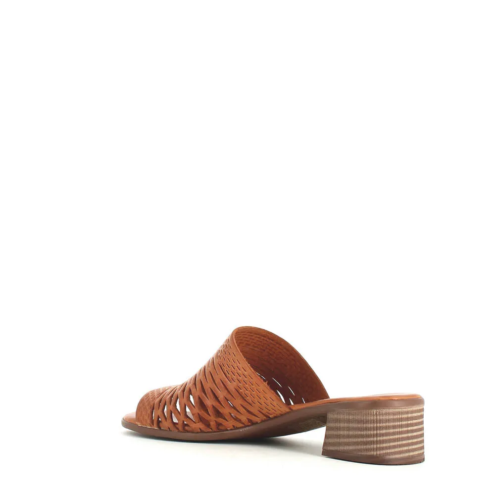 Cinders Edit Trellis Mule Tan